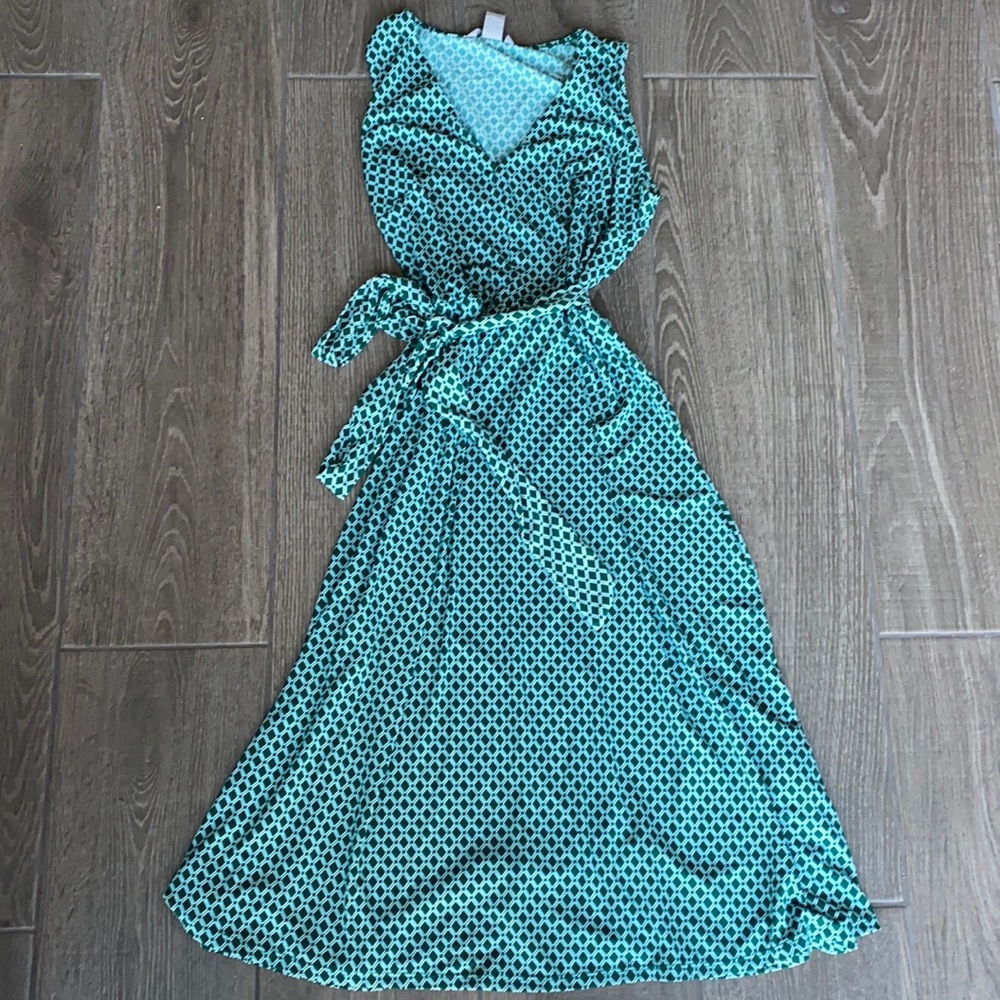 HM Green MIDI dress